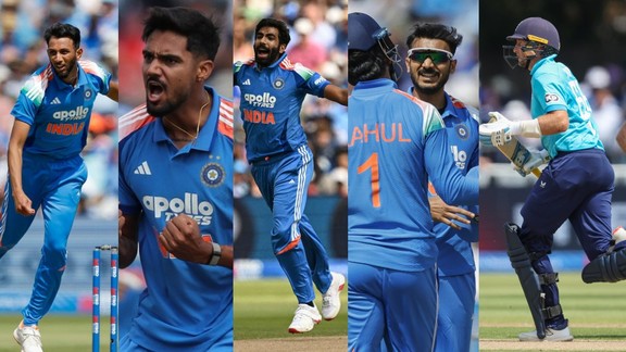 IND vs ENG 1st ODI, Jasprit Bumrah, Prasidh Krishna, Gurnoor Brar, Joe Root, Axar patel