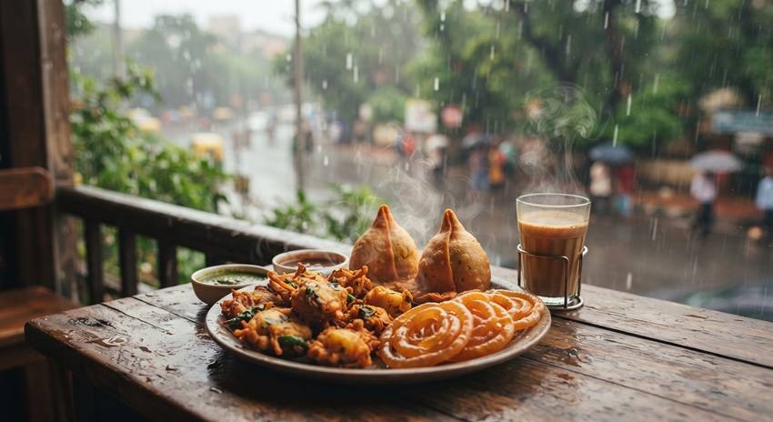 Jalebi and monsoon