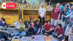 Jantar Mantar CJP Protest Live Updates: CJP के समर्थन में जंतर-मंतर पर देर रात पहुंचे सांसद चंद्रशेखर, भारी पुलिस बल तैनात