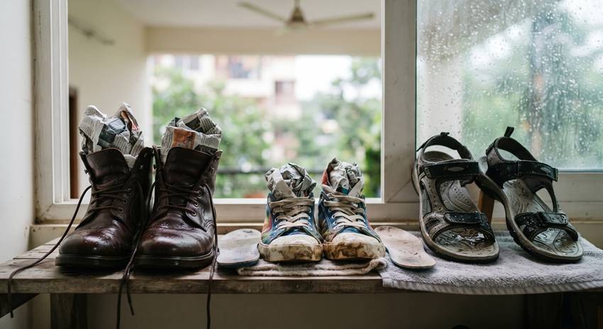 Leather Shoe Care in Rain