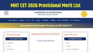MHT CET 2026 provisional merit list, MHT CET merit list 2026, MHT CET final merit list 2026, MHT CET CAP counselling 2026, MHT CET grievance window