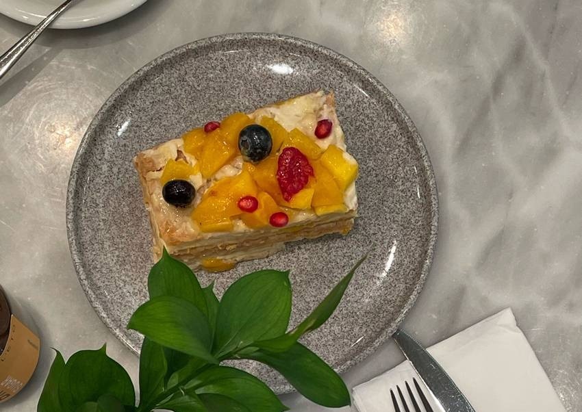 Mango Cassava Cake (Caribbean Philippines)