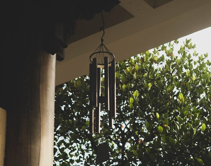 Metal wind chimes