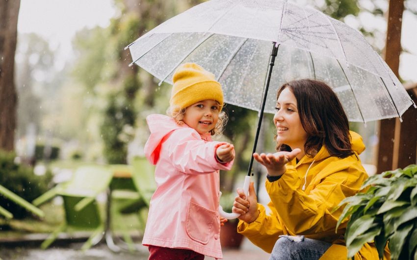 Rainy season child care