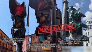 Europe heatwave fact check, Europe heatwave viral video, melting traffic lights fact check, melting traffic signals Europe, Europe heatwave fake video, viral melting traffic light video, misleading claim, fact check, Lighthouse Journalism