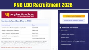 PNB LBO Recruitment 2026, PNB Recruitment 2026, Punjab National Bank LBO Vacancy 2026, PNB Local Bank Officer Recruitment, PNB Jobs 2026