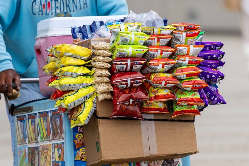 Packaged snacks and savouries