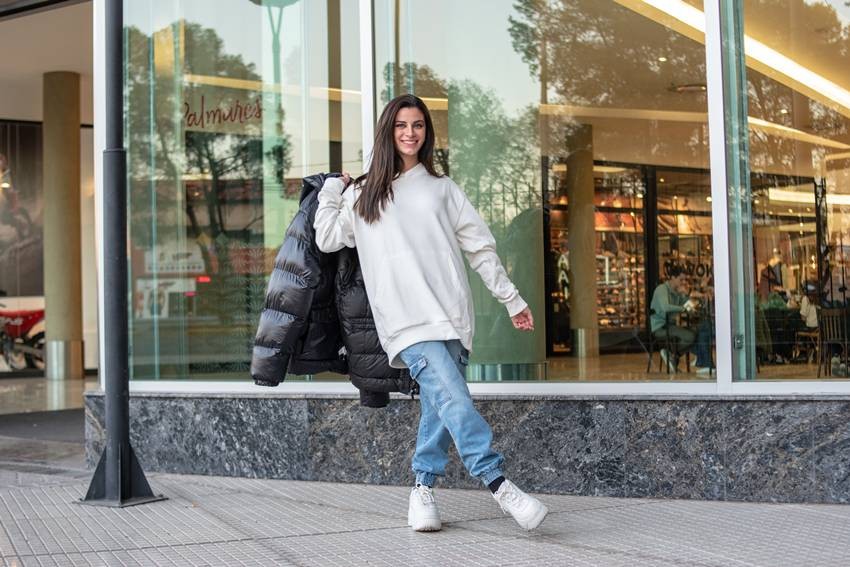 Pair slim with baggy