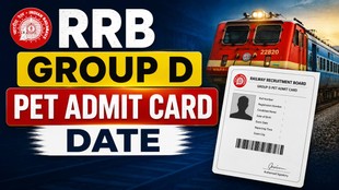 RRB Group D PET, Admit Card, RRB Group D PET Hall ticket,
