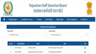 RSSB Rajasthan Forester, Answer Key 2026, Forester Answer Key, answer key out, Forester