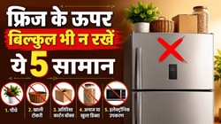 वास्तु शास्त्र: फ्रिज के ऊपर बिल्कुल भी न रखें ये 5 सामान, घर में बढ़ सकती है नकारात्मक ऊर्जा