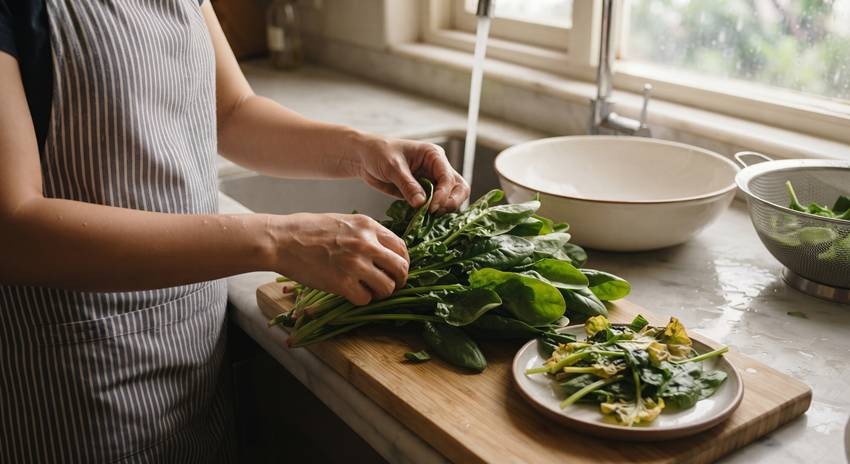 Remove Wilted Or Damaged Leaves First