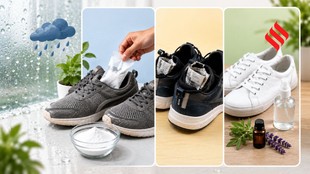 Remove bad smell from shoes