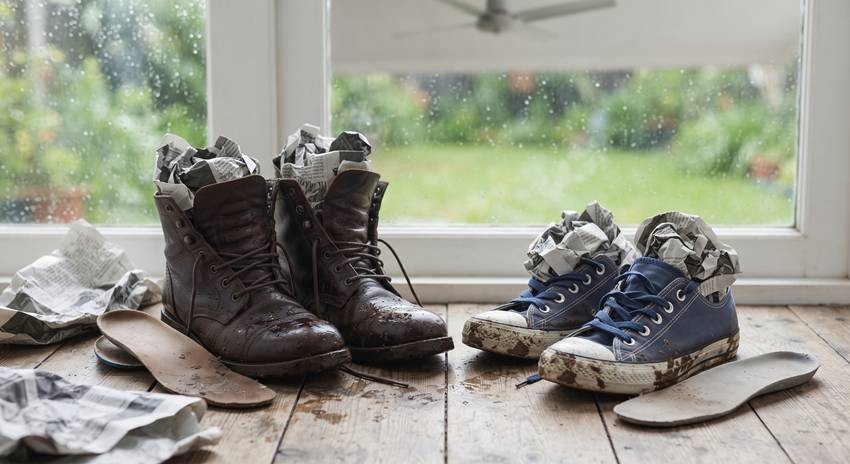 Shoe Care During Monsoon