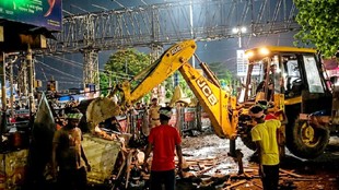 TMC leader Saokat Molla son cafe demolished, Saokat Molla Imran Molla, West Bengal Imran Molla demolition, Imran Molla Illegal cafe demolition, Imran Molla Encroachment on government land,