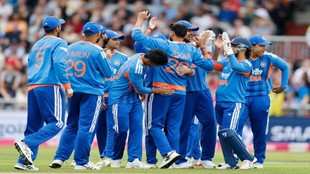 Sanju Samson, Vaibhav Sooryavanshi, Abhishek Sharma, Ind vs Eng, Eng vs Ind, Team India, Indian cricket team, AI Picks Indian playing 11 vs england for 5th t20i, india probable playing 11 vs eng for 5th t20i, ishan kishan, shivam dube, suryansh shedge, axar patel, prasidh krishan, prince yadav, arshdeep singh, india playing eleven for 5th t20i vs eng, england cricket team