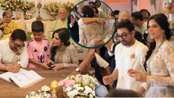 Aamir Khan Gauri Spratt Wedding: हाथ चूमा फिर गले लगकर आमिर-गौरी ने किया डांस, इनसाइड वीडियो वायरल