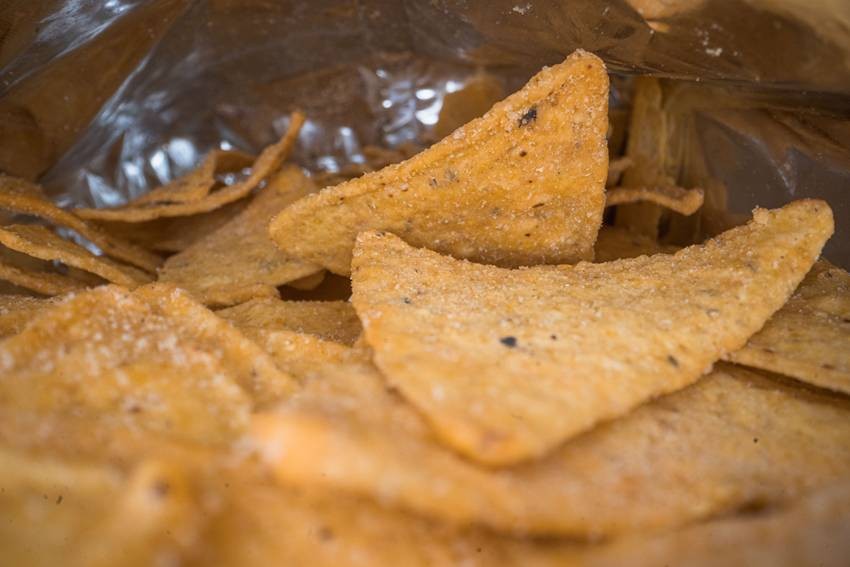 Why chips bags are half empty