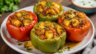 bharwa shimla mirch recipe | bharwa shimla mirch kaise banaen | shimla mirch ki recipe