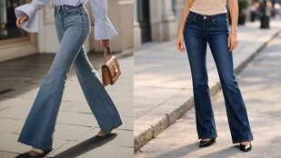 bootcut jeans vs flared jeans | bootcut jeans and flared jeans difference | bootcut jeans styling ideas