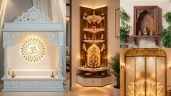 मार्बल से लेकर लकड़ी तक, मंदिर के ये यूनिक डिजाइन देंगे घर को खूबसूरत और स्टाइलिश लुक