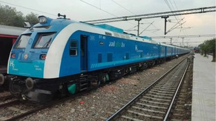 indian railway | hydrogen train | haryana |