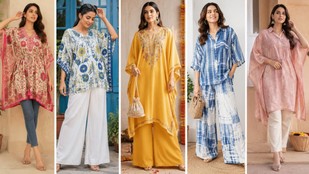 kaftan kurti designs | kaftan kurti styling tips | stylish kaftan kurti designs