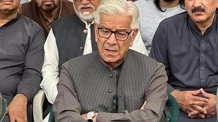 Violence in PoK, Khawaja Asif, protester killed in pok