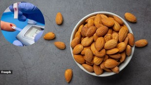 diabetes, almonds, blood sugar, insulin sensitivity, soaked almonds for diabetes, almonds and blood sugar, almonds empty stomach myth, best nuts for diabetes, almonds and insulin sensitivity