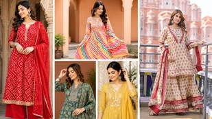 Rajasthani kurti designs | jaipuri rajasthani kurti design | How to style rajasthani kurti