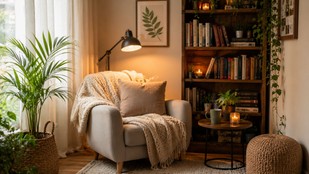 reading room decoration ideas | How to make reading corner | reading corner decoration ideas