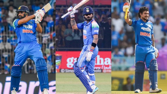 Rohit Sharma, Virat Kohli, Ishan Kishan