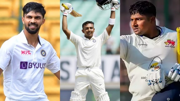 ruturaj gaikwad, sarfaraz khan, prithvi shaw