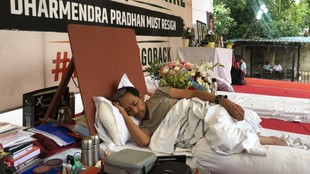 cjp protest, jantar mantar, sonam wangchuk, abhijeet dipke