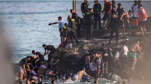 spain morocco| spain border| morocco migrants
