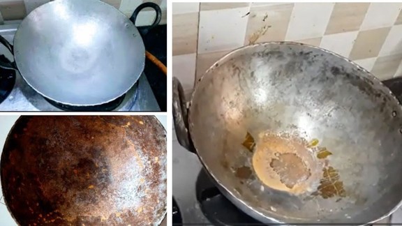 Kitchen Hacks | iron-tawa-kadhai-rust-removal-tips | barish-me-lohe-ke-tawa-kadhai-se-jang-hatane-ke-tips