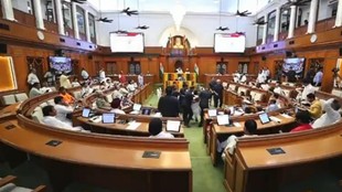 Delhi Assembly, AAP MLA's, marshalled out, Speaker Vijender Gupta