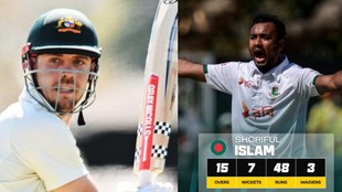 AUS vs BAN 2nd Test, Australia 1st innings, Cameron Green