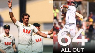 AUS vs BAN 2nd Test, Australia vs Bangladesh 2nd Test, Bangladesh all out 64 runs