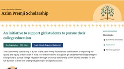 Azim Premji Scholarship 2026: दिल्ली-NCR की 20 हजार छात्राओं को मिलेगी 1.5 लाख तक स्कॉलरशिप, जानें पात्रता