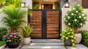 best plants for entrance gate