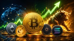 Bitcoin में ‘तूफानी’ तेजी: एक दिन में करीब 7 लाख रुपये हुआ महंगा; जानें ETH, DOGE और अन्य क्रिप्टो का हाल