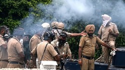 बंदी सिंहों की रिहाई की मांग को लेकर चंडीगढ़ में प्रदर्शन, पुलिस ने छोड़े आंसू गैस के गोले