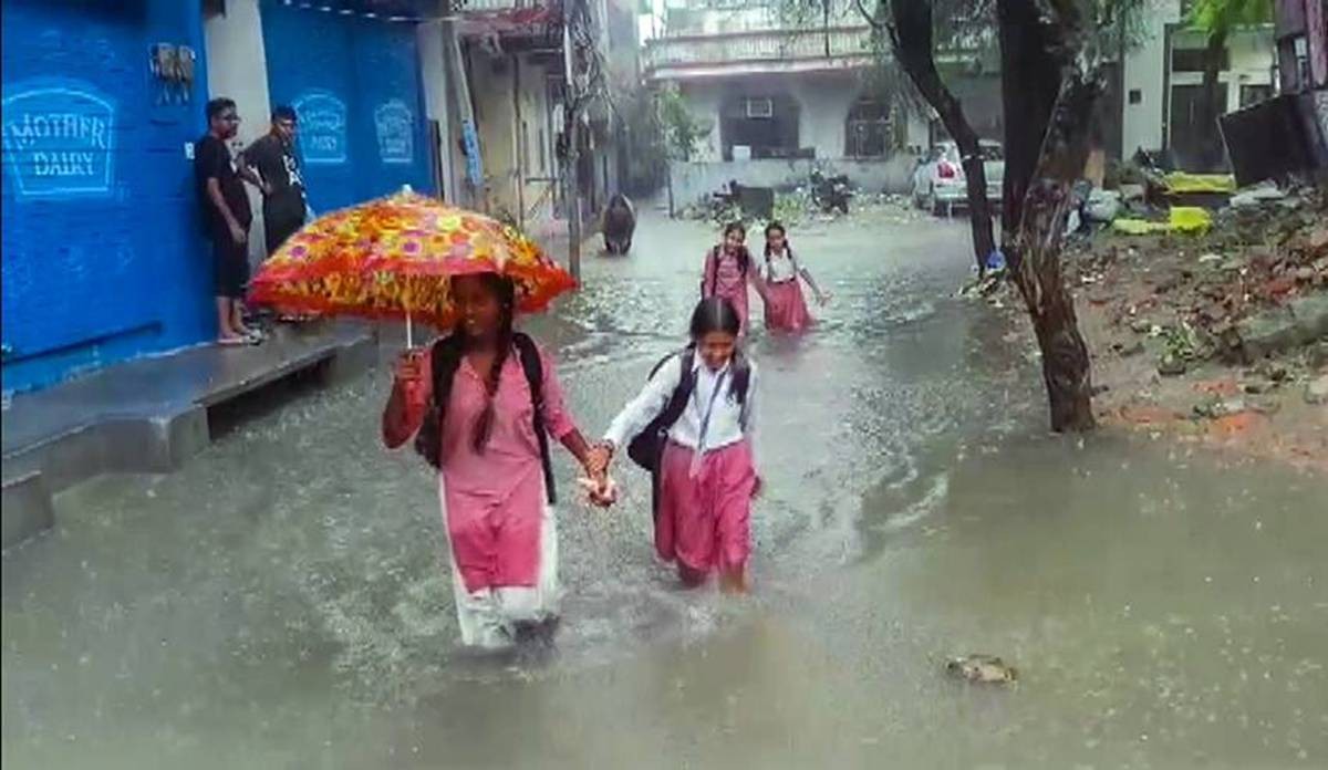 Delhi Flooded by Rain