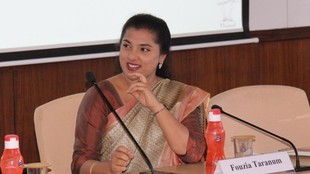 bjp mlc n ravi kumar, Kalaburagi Deputy Commissioner Fouzia Tarannum