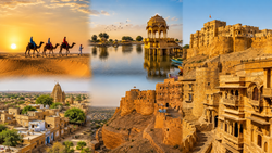 रेगिस्तान, गांव, झीलें और ऐतिहासिक इमारतें, इन खूबसूरत जगहों से भरा है जैसलमेर