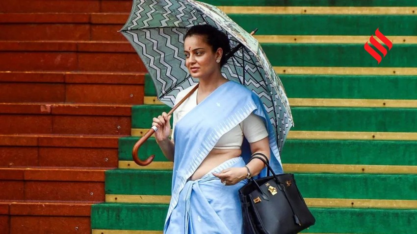 Kangana Ranaut Parliament outfit