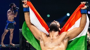 Kashmiri mixed martial artist Owais Yaqoob, Owais Yaqoob Scripts History at BRAVE CF 107, Making history Owais Yaqoob became the 1st fighter from Jammu and Kashmir