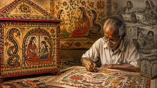 Manjusha art of Bihar