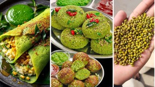 Moong-healthy-breakfast-recipes | Moong Sprout Healthy Breakfast Recipe | Green Moong Uttapam Or Dosa